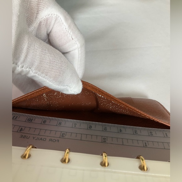 Vintage Louis Vuitton Monogram 6 Ring Agenda PM w/Unbranded Paper - Picture 5 of 10